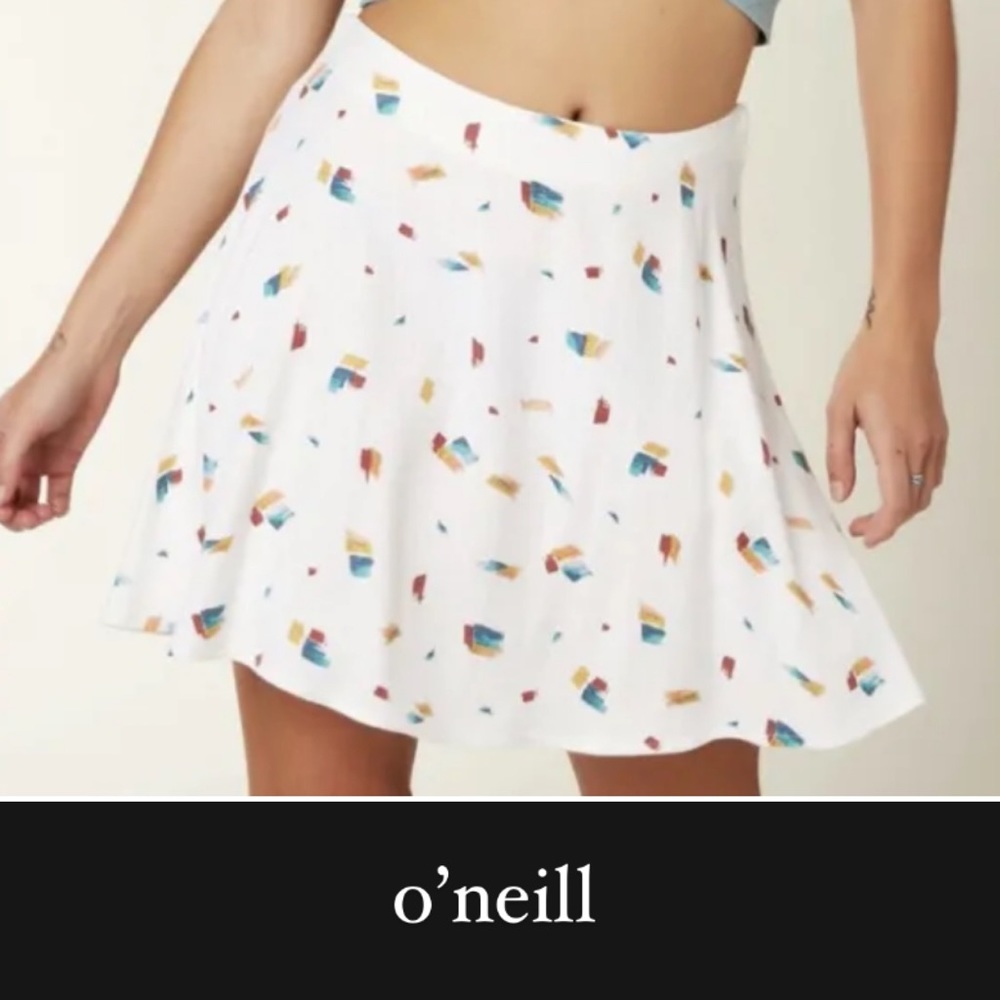 O’Neill Marlin Woven Mini Skirt NWT • L
